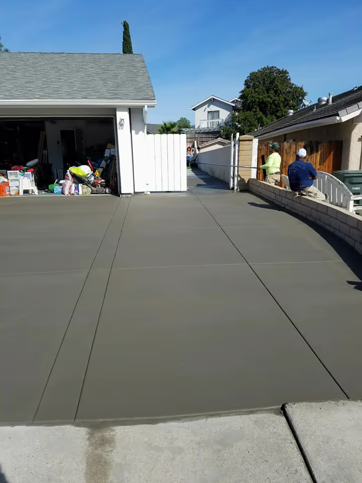 Residential Concrete Driveway Expansion Project and Driveway Redo — photo 1